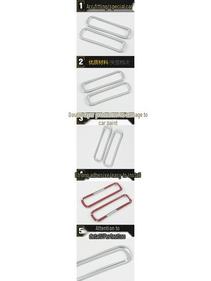 Jaguar F-Type Rear Door & Trunk Storage Decorative Frame Accessory