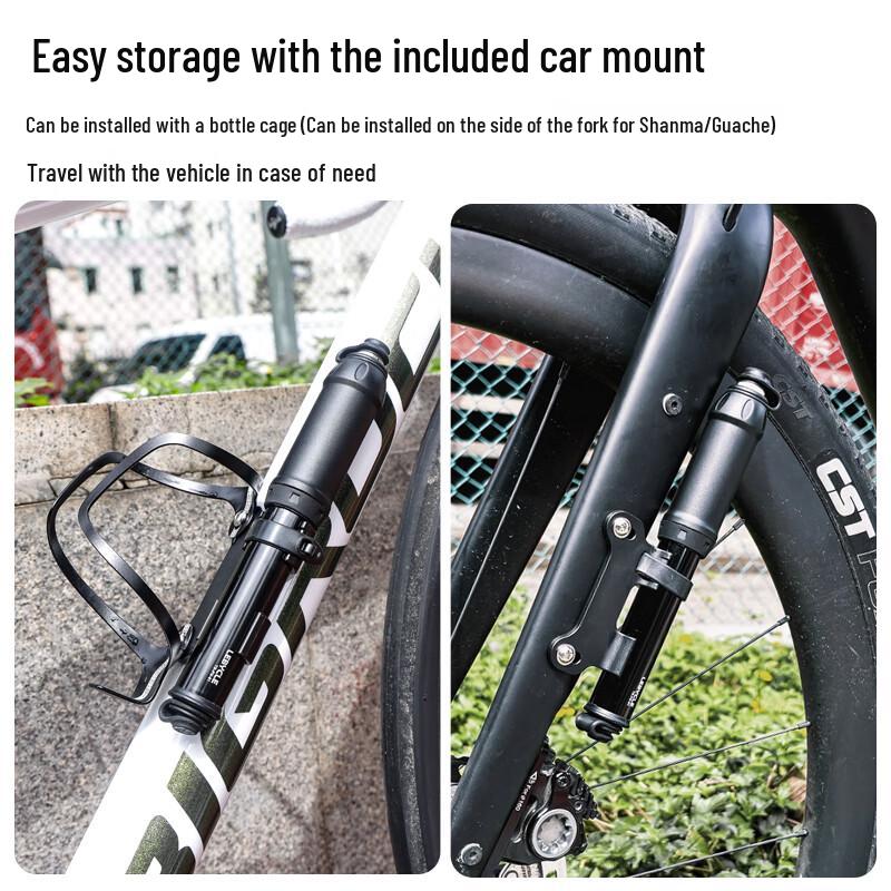 LEBYCLE Portable High-Pressure Mini Bike Pump