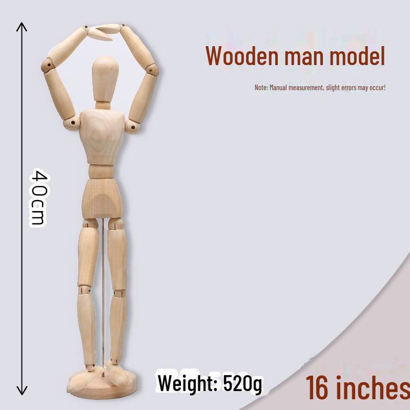 Boyixuan Flexible Wooden Art Model for Sketching and Comics