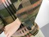 Miyake Pleats Akordeonový Top - Retro Color Block 7-rukávový Ležérní Krycí