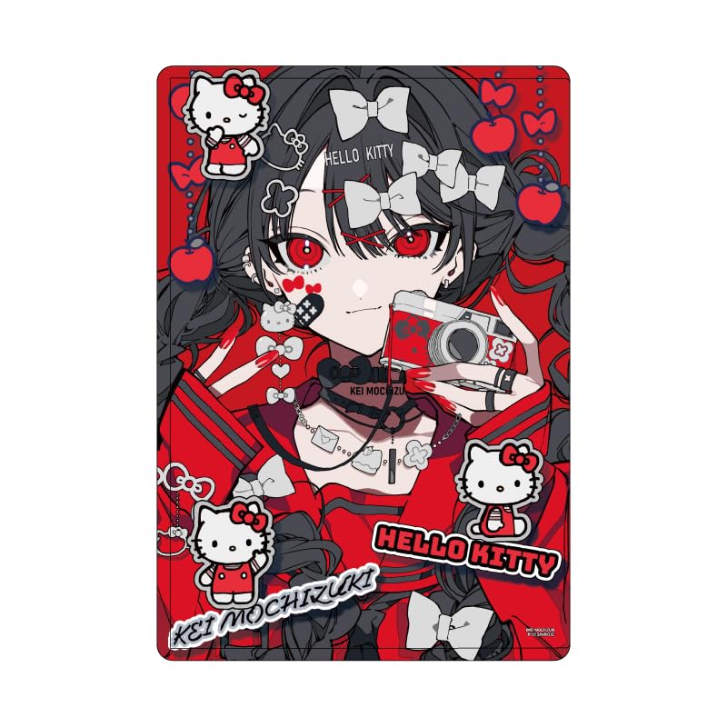 Кей Мочизуки x Персонажи Sanrio 02 Hello Kitty Коллаборационная иллюстрация Прозрачный чехол с персонажем 4100₽