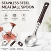 Stainless Steel Meatball Maker Spoon Round Spoon Head Meatball Portioning Tool  Cooking Utensils
