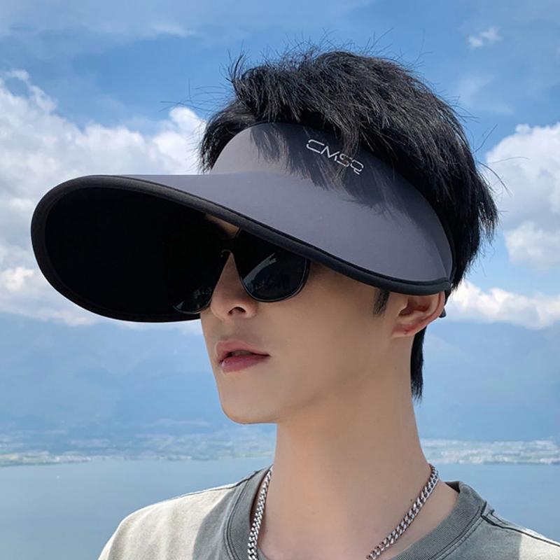 Summer Fashionable Anti UV Sun Protection Visor Large Brim for Men and Women Sun Protection Hat