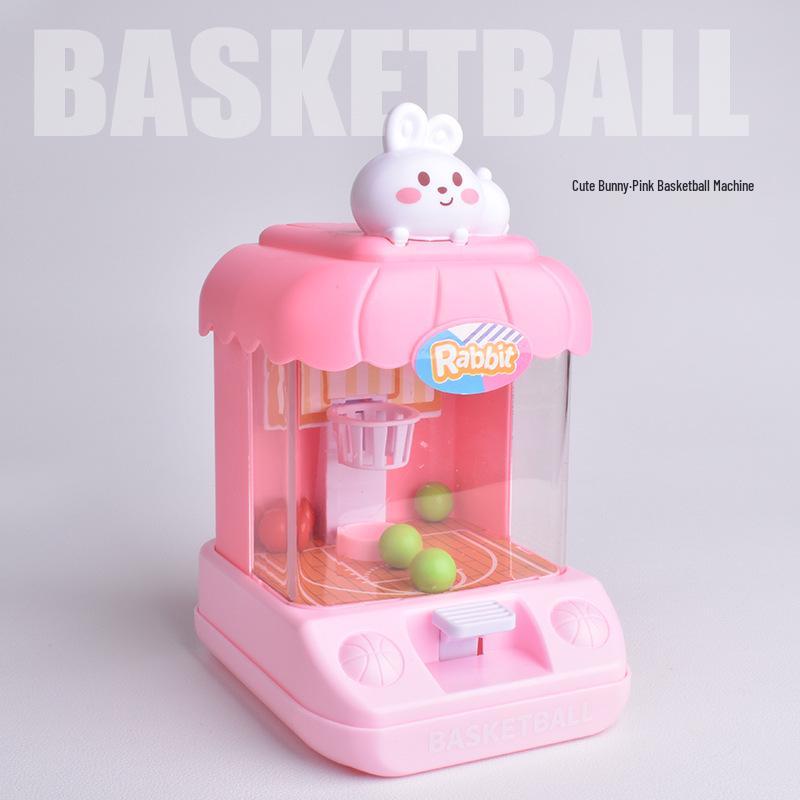 Kid's Mini Claw Machine - Candy, Doll, and Gashapon Toy for Boys and Girls