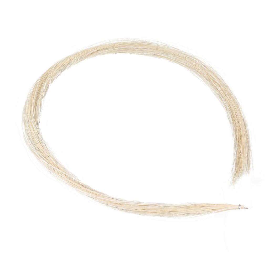 Violin Bow Hair Professional White Violin Bow Replacement Horse Hair Musical Accessories 1 2