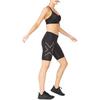 2Xu Light Speed Short Leggings Mid Rise Black