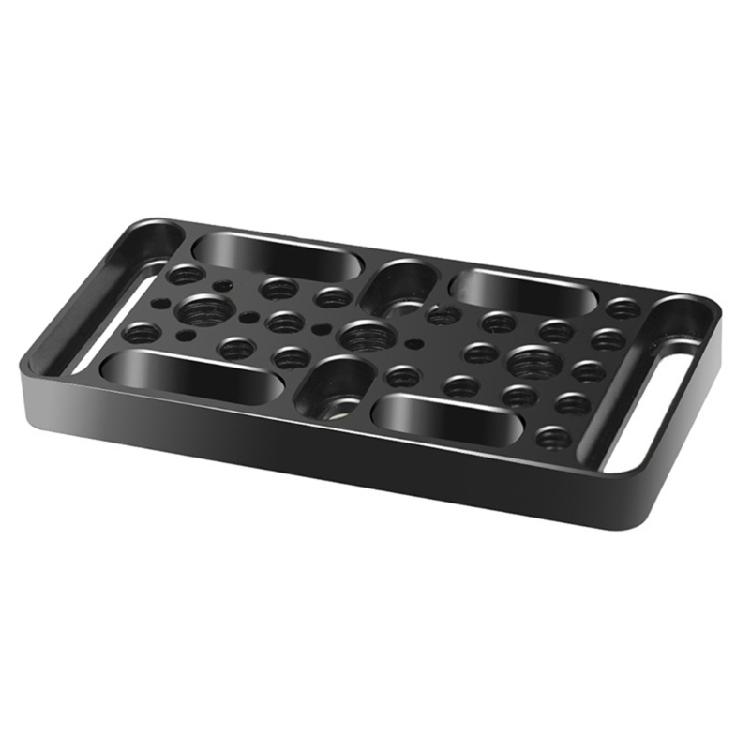 Camera Tripod Quick Plate Cold Shoe, 1/4inch 3/8Inch Cheese Base Plate Quick Release For Portability