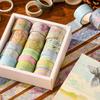 Songdao 20 Rolls Retro Masking Tape Nostalgic Vintage Washi Washi Tape for DIY Crafts Painting Set, Creativity, Tape, Women's Style, Packaging, (Oil