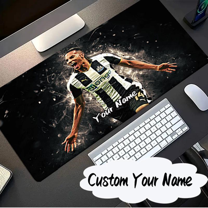 Custom Name Mouse Pad Dynamic Newcastle Football  Mouse Pad, Gaming Mouse Pad, Keyboard Pad, Desk Decor for Computer Notebook Fan Birthday Gift