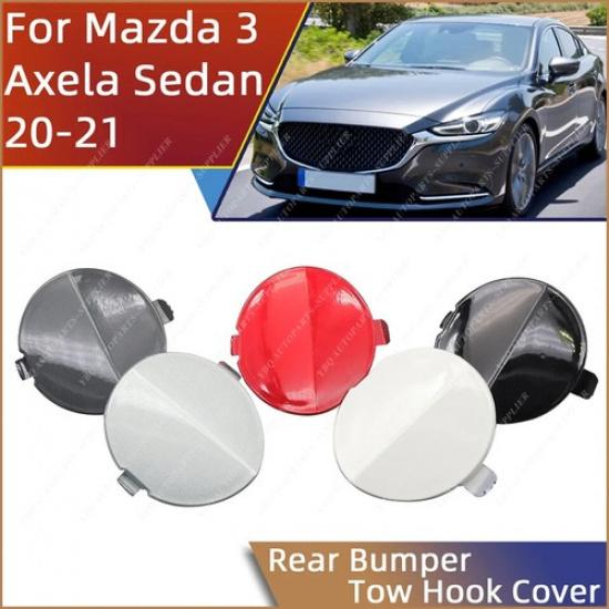 For Mazda 3 Axela Sedan - Rear Bumper Tow Hook Eye Cover Cap
