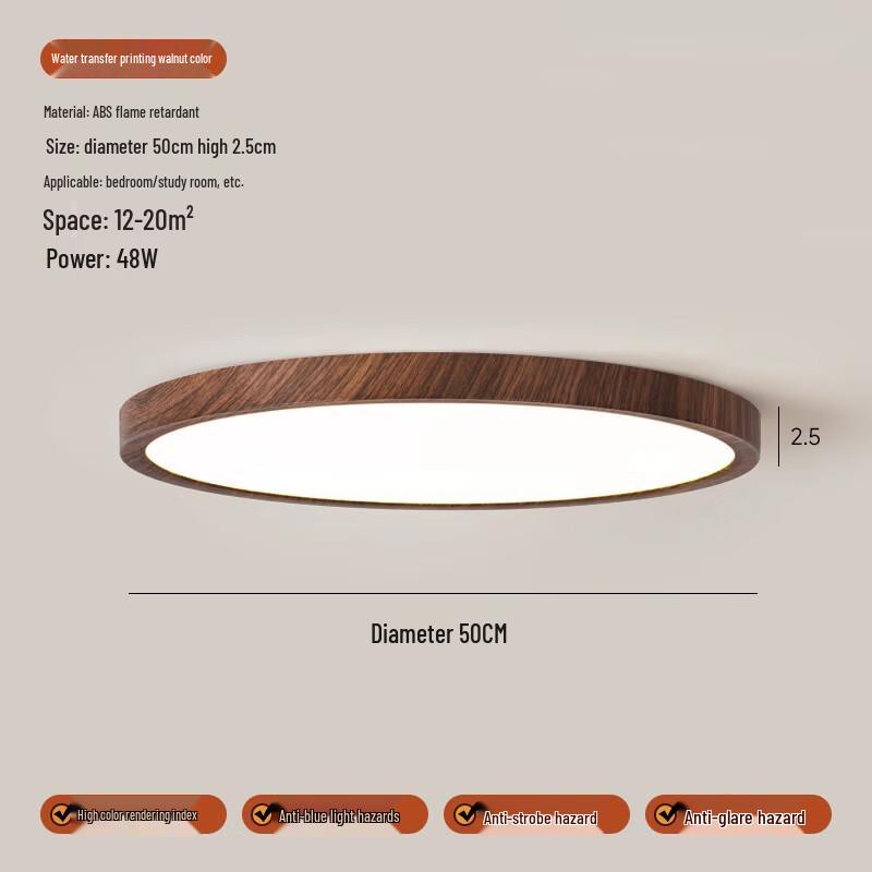 UOSU Full-Spectrum Eye-Protection LED Ceiling Light