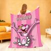 Interesting Cartoon P PINK K P PANTHER S Cute Blanket Soft Throw Blanket Home Bedroom Bed Sofa Picnic Travel Office Blanket Gift