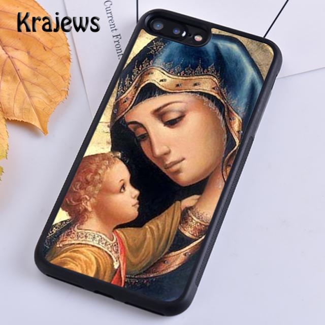 Holy Mother Virgin Mary Christian Phone Case Cover For iPhone 17 Air 16 15 14 plus 12 13 pro max Fundas