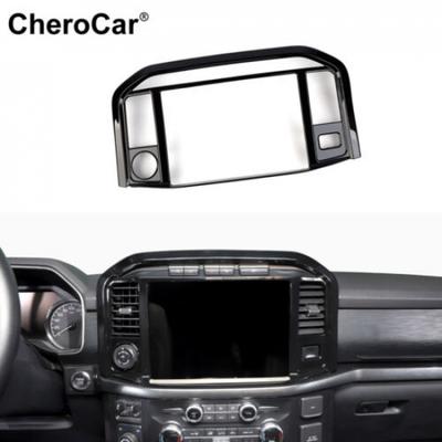 Center Console Navigation Screen Frame Decor Cover Trim For -2024 Ford F150