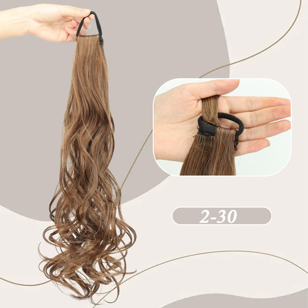Curly Ponytail Wig, Curly Hair Bun Ponytail, Suitable for Women's Daily Wear, Halloween, Christmas, Parties, Dates, and Daily Travel