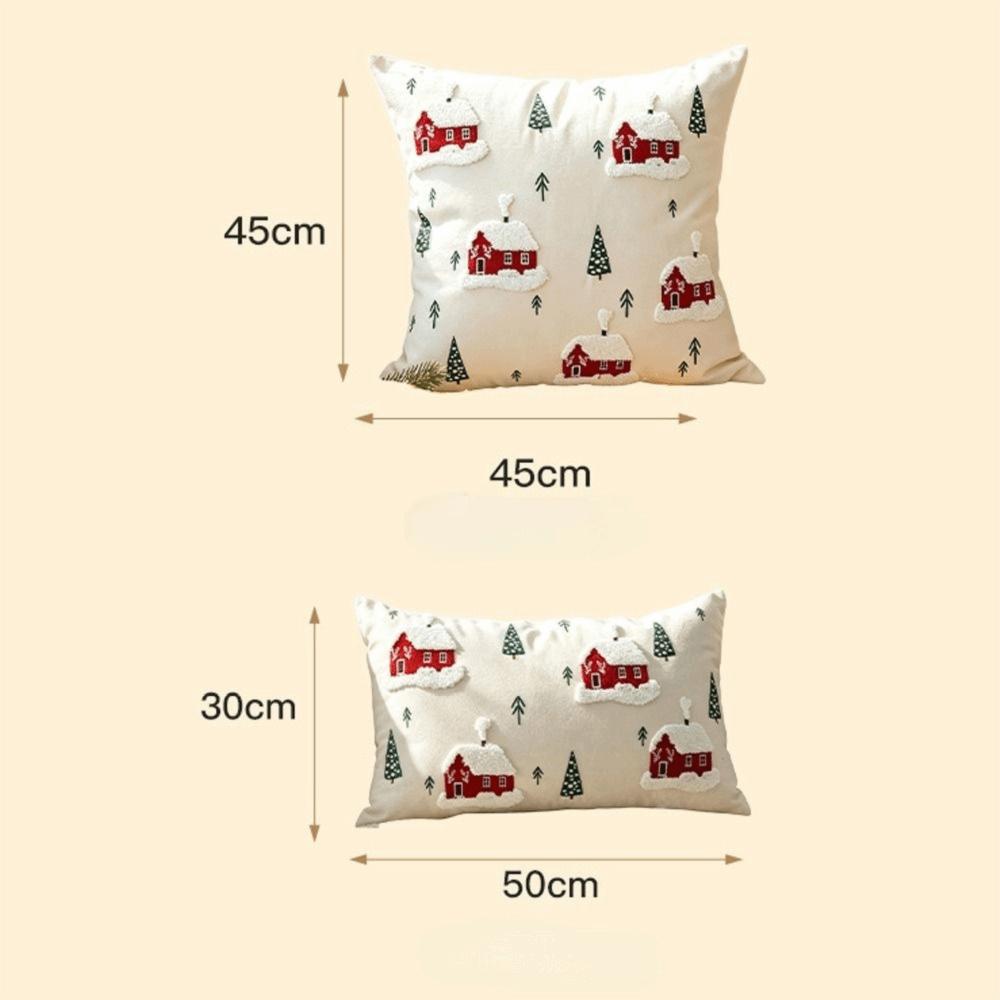 Canvas Cushion Cover Soft Throw Pillowcase Creative Tufted Throw Pillow Cover Home Decor