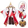   Yae Miko Cosplay Costume Guuji Yae Fancy Outfits Guuji Full Set Guuji Yae Dress Headwear Game Suit