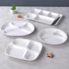 Huibang Melamine 9-inch Round Serving Plate for Cafeterias