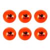 INDIVE Sand Ball Set of 6 Baseball Training Practice Balls Batting Practice Strike Strengthening Softball Power Up Ball Speed Up Orange