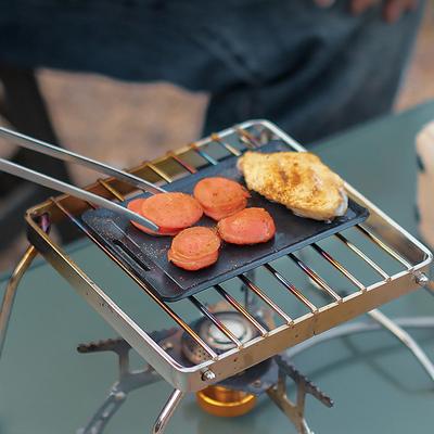 Žehlička s nepriľnavým grilovacím tanierom Vonkajší plech na pečenie Prenosné zariadenie na varenie Camping Pincnic BBQ