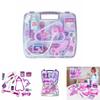 Enchanting Kids Children's Role Play Doctor Nurses Toy Medical Set Kit With Hard Carry Case For Imaginative Play