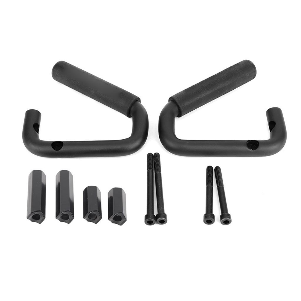 Aluminium Alloy Car Front Grab Handle Accessory Fit for Wrangler JK 2 4 Door 2007‑2019