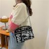 Women Graffiti Handbags Shoulder Bags Women Bag 2024 Luxury Design Women Leather Handbags and Purse Fashion Crossbody Bags For
