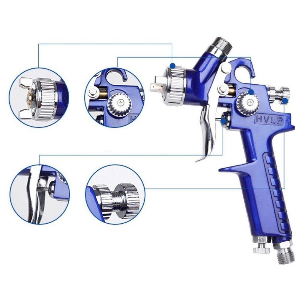 Low Pressure Air Spray Tool 0.8 Mm /1.0 Mm Nozzle Mini Air Paint Spray Tool HVLP Spray Tool  Repair