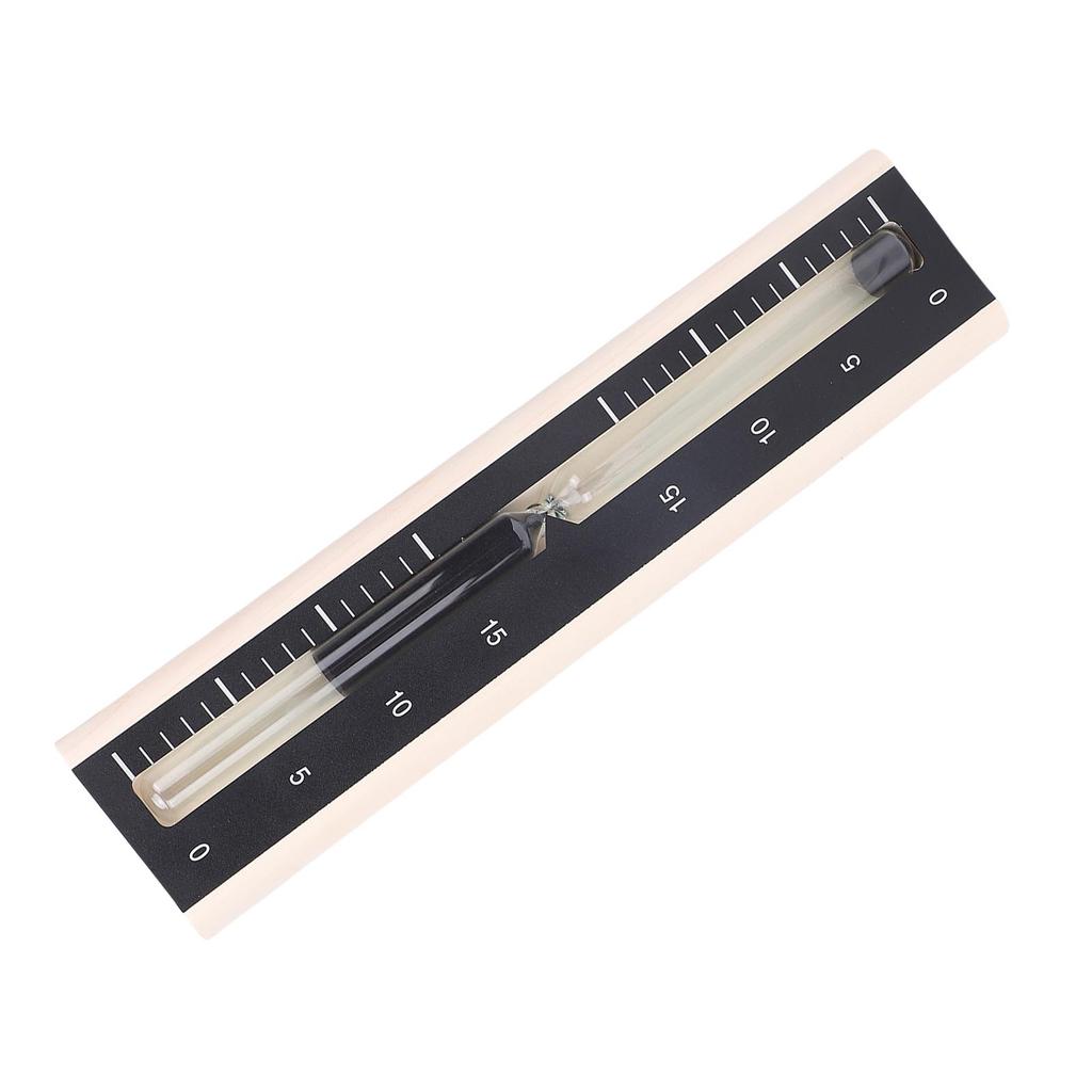 15 Minutes Sauna Timer Wooden Hourglass Wall Mounted Sand Clock for Home Sauna SPA Room