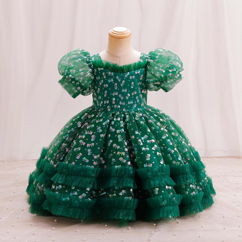 2025 New High-End Princess Dress for Girls - Formal Wear & Performance Clothing