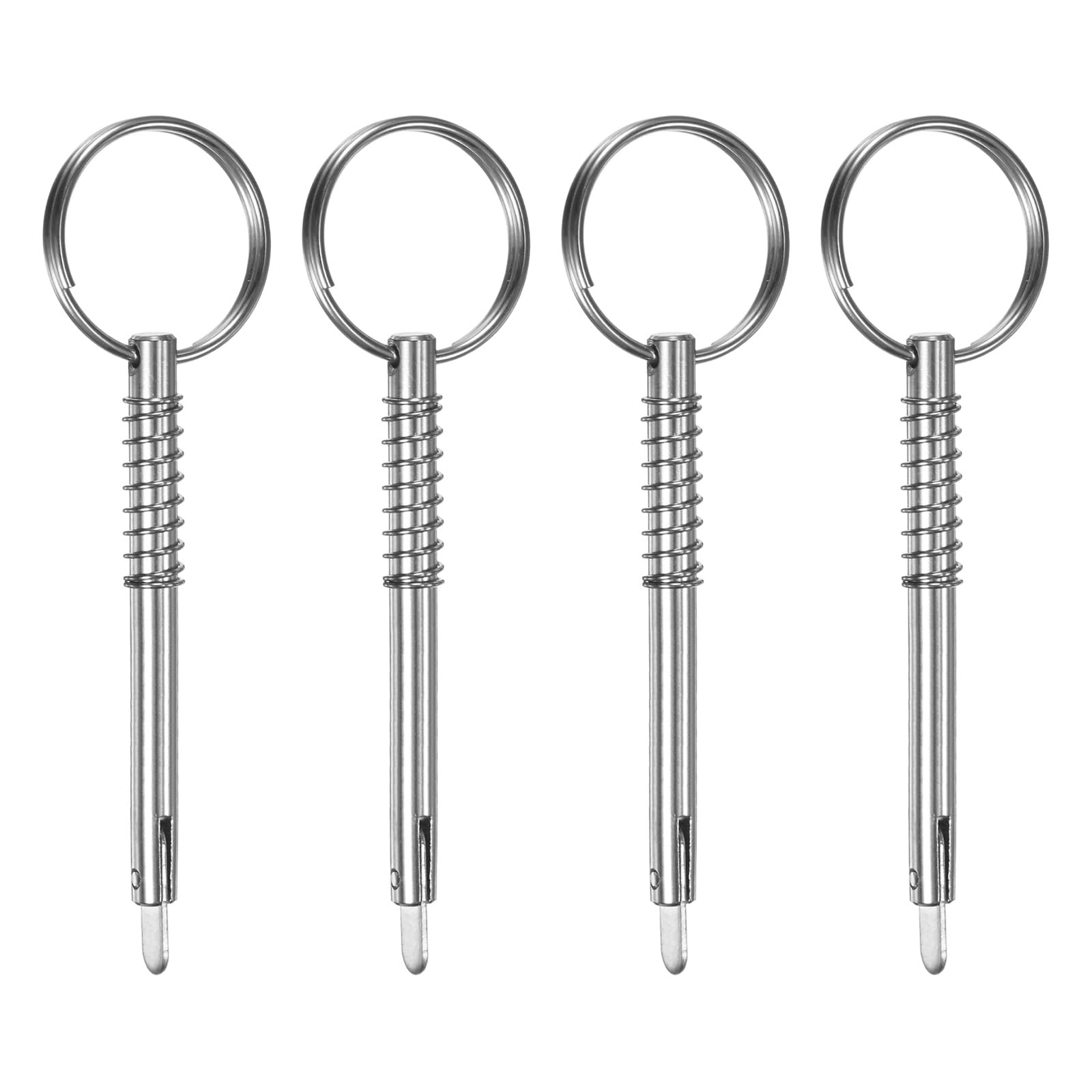 M METERXITY 4 Pack Fast Release Pins 316 Stainless Steel 6.3mm Diameter 65mm Long 6.3mm x 65mm