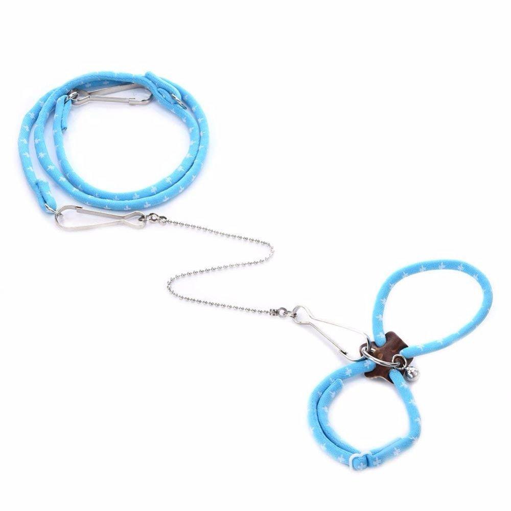 Lovely Cute Nylon Rope With Bell Gerbil Ferret Pet Supplies Mouse Vest Walking Lead Hamster Leash