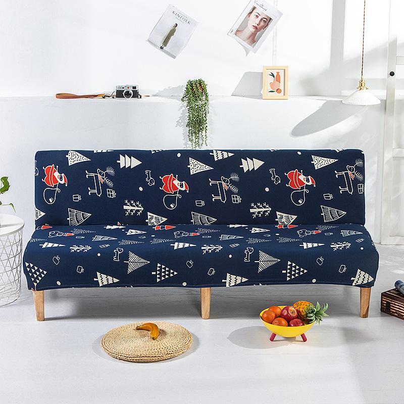 All-Inclusive Sofa Matrasovertrek Zonder Armleuning Elastisch Opvouwbaar Slaapbankovertrek Matrasovertrek Hoes Hoeslaken Slaapbank Sprei
