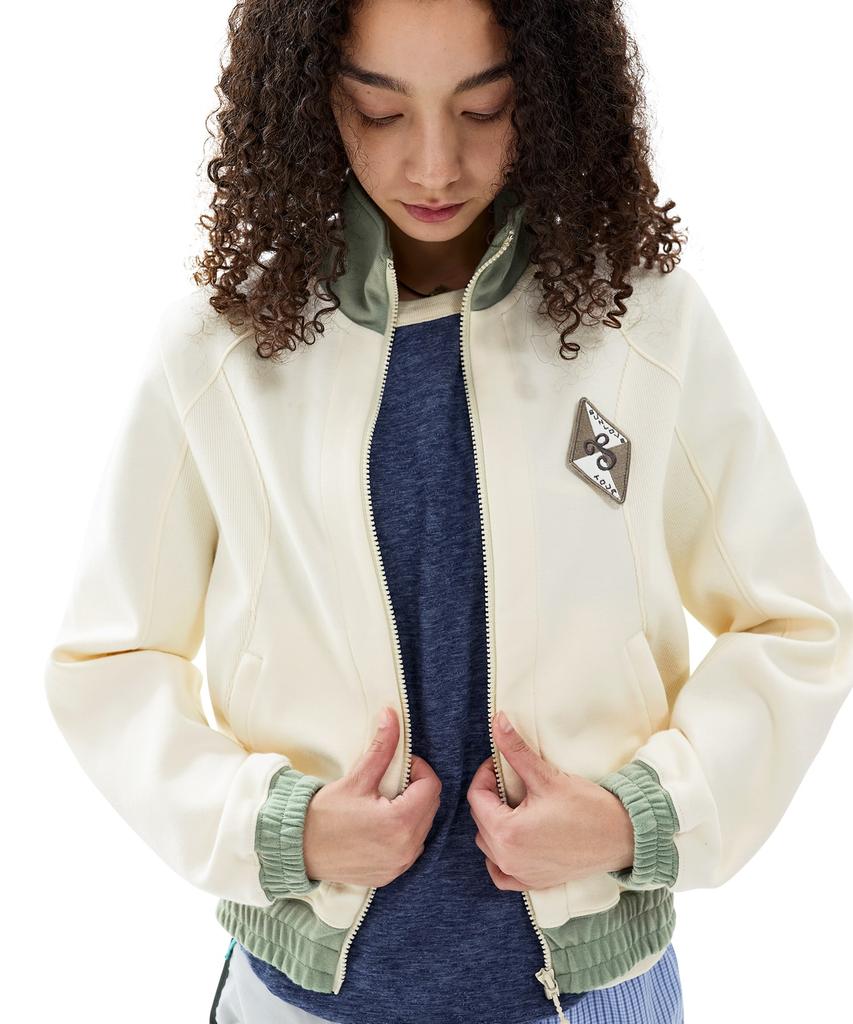 Sunlovetour Crest Track Jacket Ivory