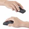 ELECOM Mouse Bluetooth (iOS/iPadOS Compatible) Rechargeable Quiet Tilt Wheel (Horizontal Scroll) Presentation Mode Ultimate Blue LED 4 Button CapClip