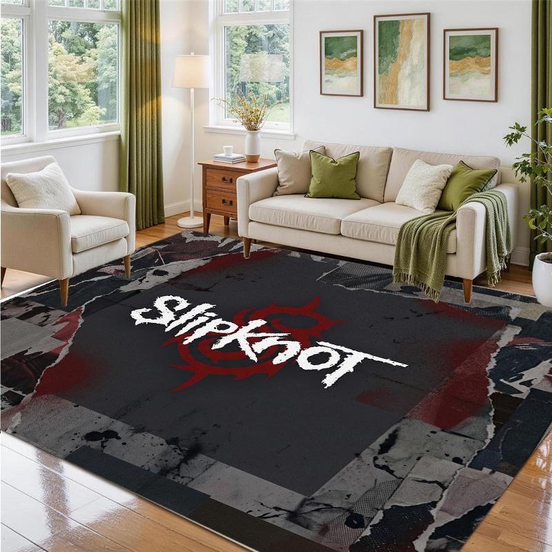Slipknot Design Crystal Velvet Rug Soft Decorative Mat for Bedroom Entrance