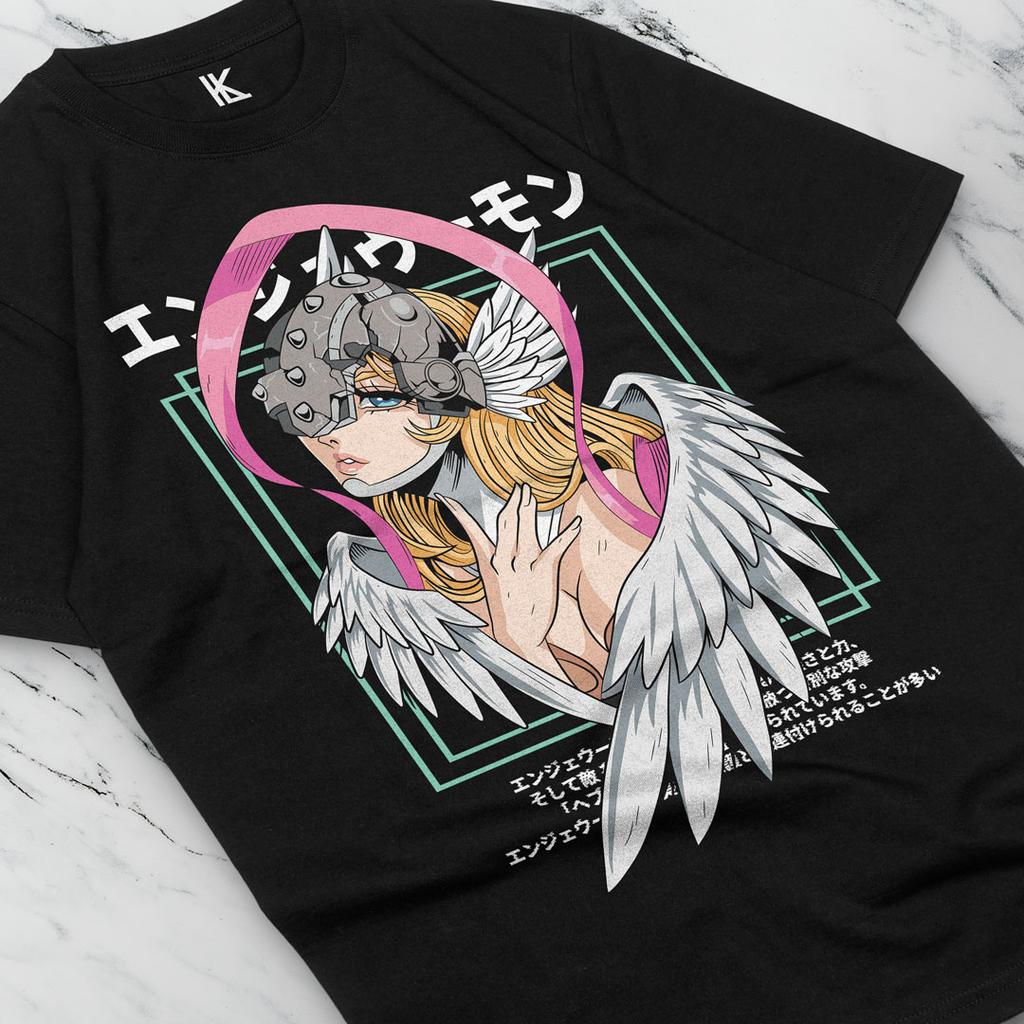 Digimon Adventure Angewomon Tshirt SXL Size Unisex Japan Limited