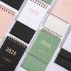 2025 English Small Desk Calendar Color Calendar Desktop Memo Record Message Small Ornaments