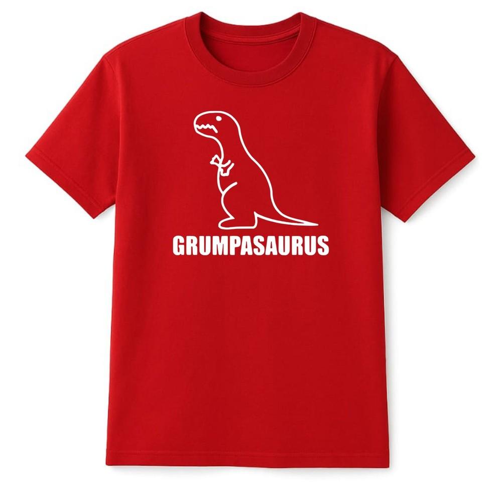 Grumpasaurus Unisex S T Shirt Funny Joke Printed Novelty Design Cute Dinosaur Rude S