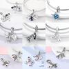 Travel Charmcopper Plane Paris Tower Pendant Fit Bracelet Beads Making Woman Fashion Jewelry