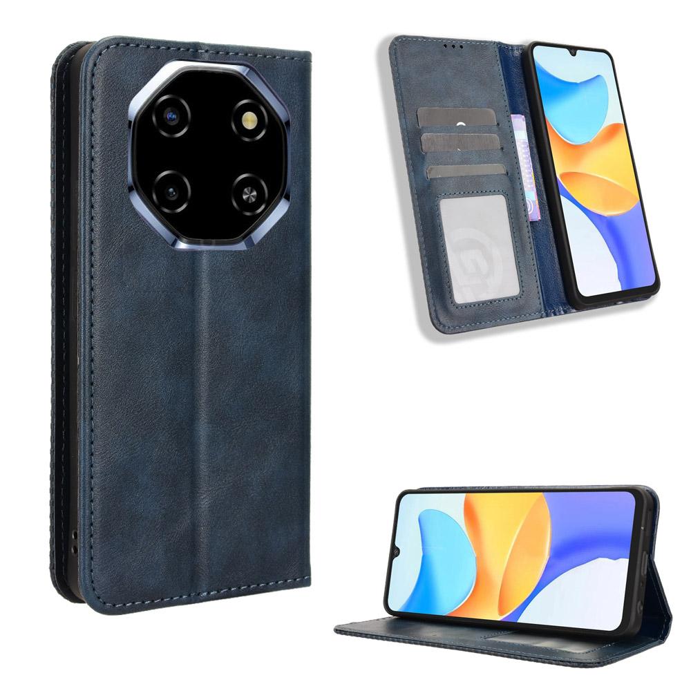 Flip Cover for Blackview Shark 6 / Oscal Tiger 8 PU Leather Full-Body Protection [RFID Blocking] Phone Cases