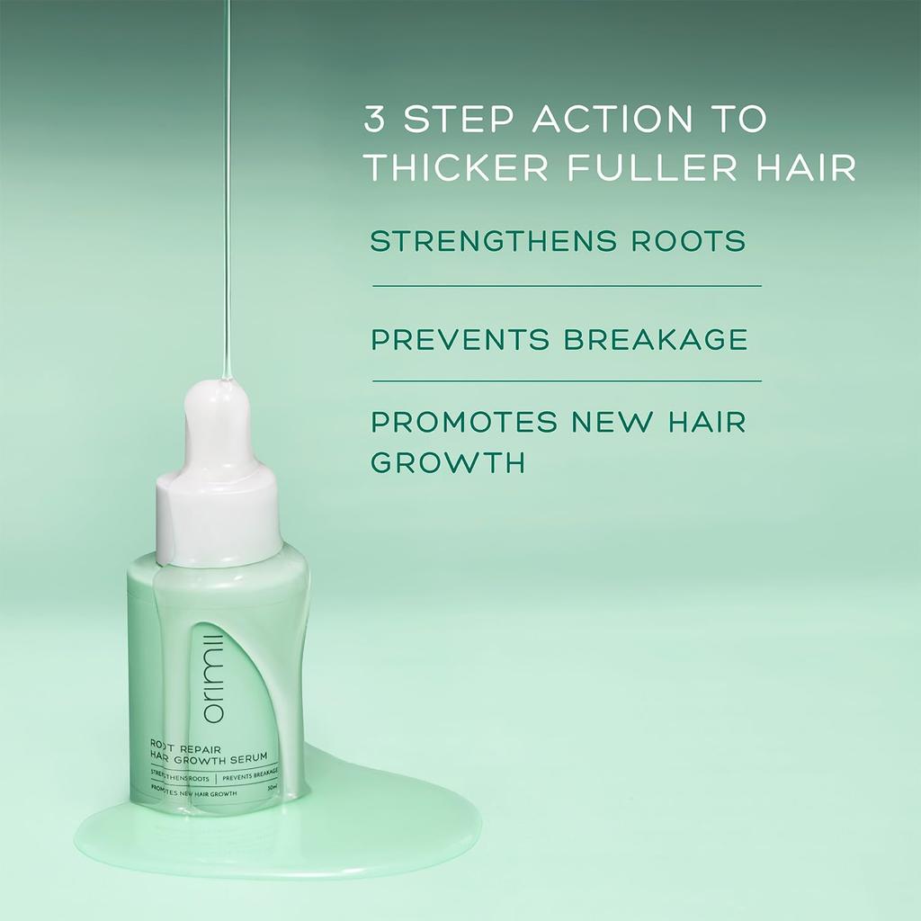 Orimii Postpartum Hair Growth Serum 30ml | Redensyl Root Repair, Prevents Breakage, Lightweight Non-Sticky Formula