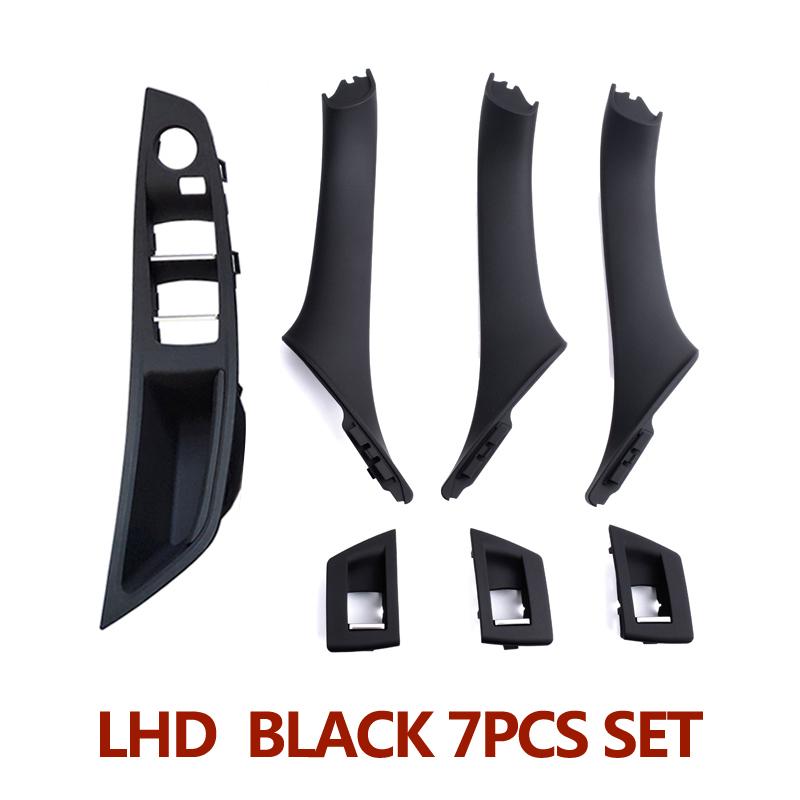 Left Hand Driver Interior Door Armrest Pull Handle Set For BMW 5 Series F10 F11 520i 523i 525i 528i 535i 2009-2016