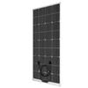 18V 340W 1129*670mmFlexible Monocrystalline Solar Panel Tile Mono Panel Waterproof Camping