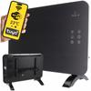 Calefactor Convector Porto Wifi 1000W Negro