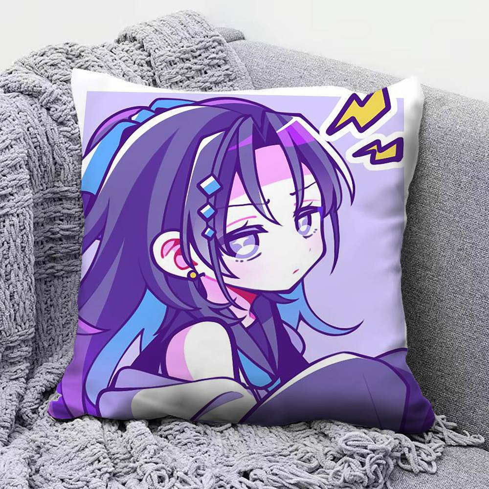Way 2 U Ouro Kronii hololive EN   Home Sofa Cushion Covers and Aecorative Custom Pillow Covers