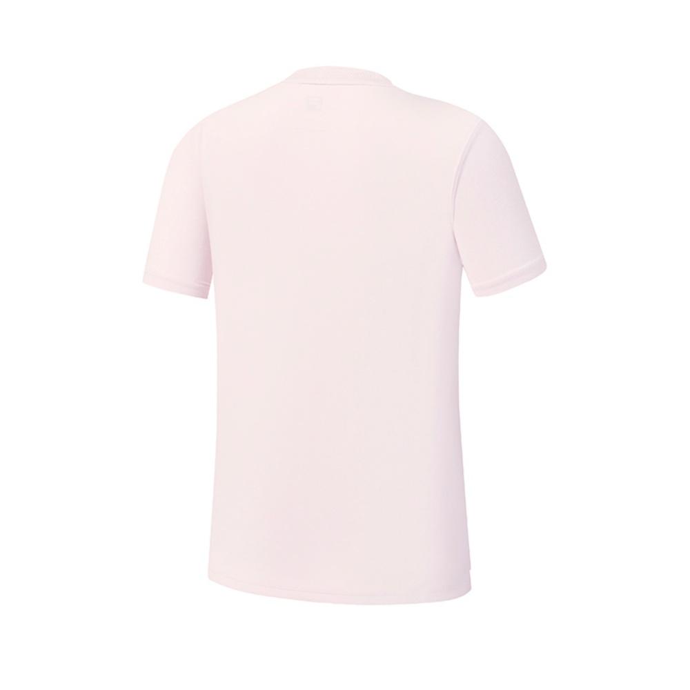 Fila Tennis Fashion Minimalist Classic Retro Sports Casual Comfortable Versatile Short Sleeve T-Shirt Women Tops Lotus-Pink A11W613102FPK