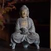 Decorazione Lampada Statua di Buddha Solare da Esterno, Giardino Cortile, Nuovo Buddha Cinese Zen Soggiorno Ufficio Portico Decorazione, Res