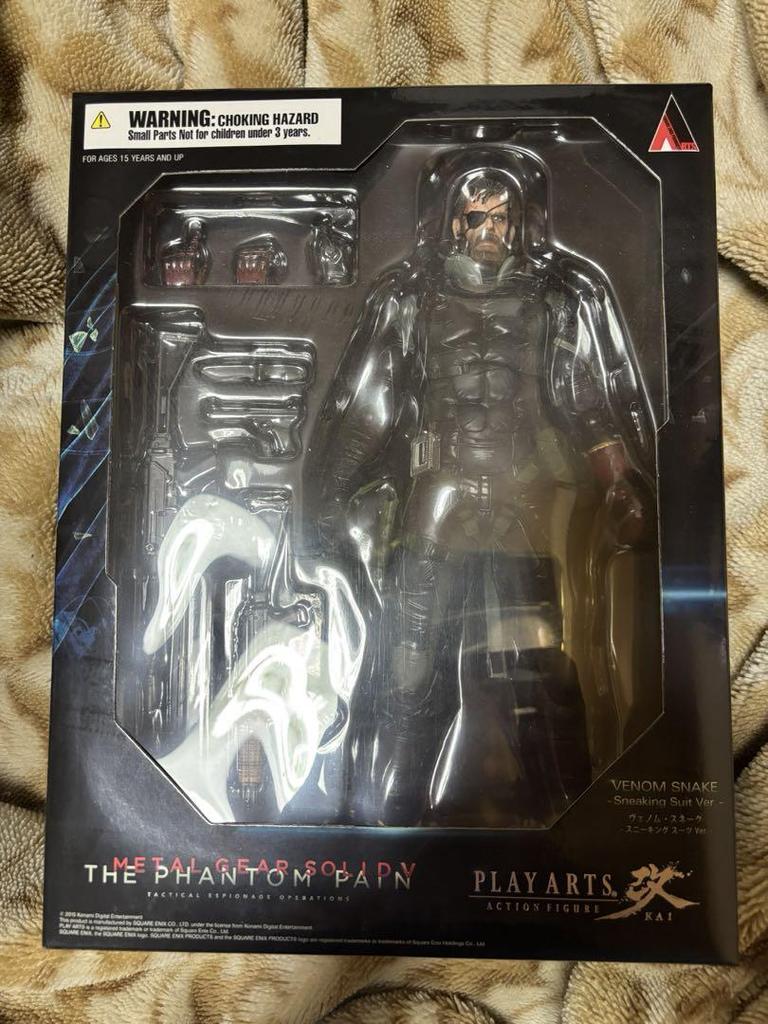 [USED] Play Arts Kai Metal Gear Solid V Snake Sneaking Suit ver.