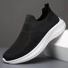Men's Summer Outdoor Breathable Casual Shoes Slip On Lightweight Flexible Sole Athletic Sneakers for Walking Running and Daily Use
